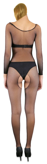 Kaamastra Fishnet Black Bodystocking